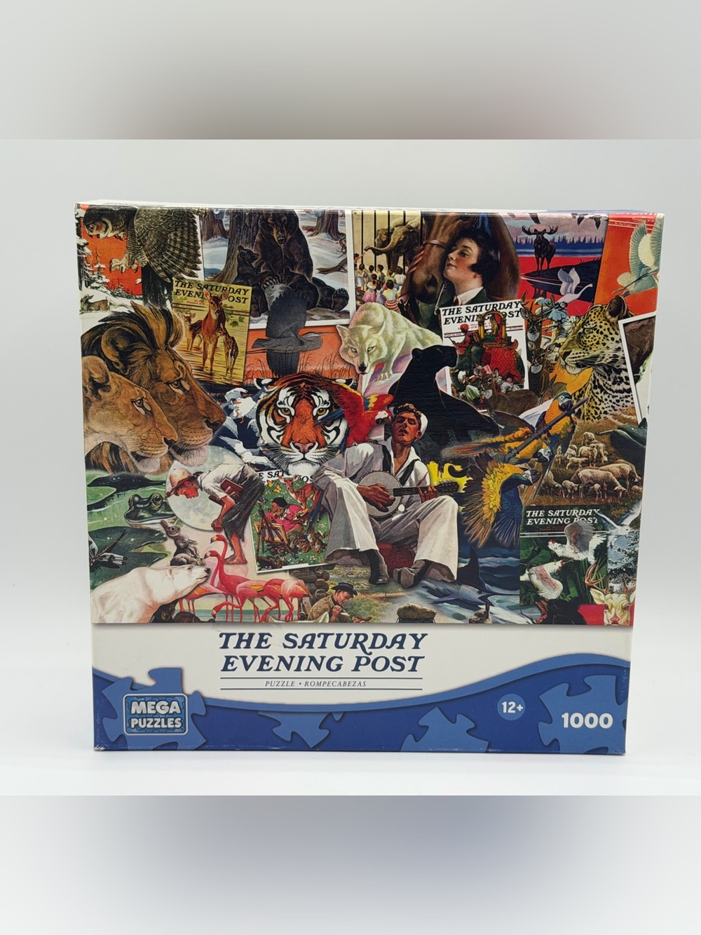 The Saturday Evening Post 1000 Piece Jigsaw Puzzle 2012 by Mega Puzzles